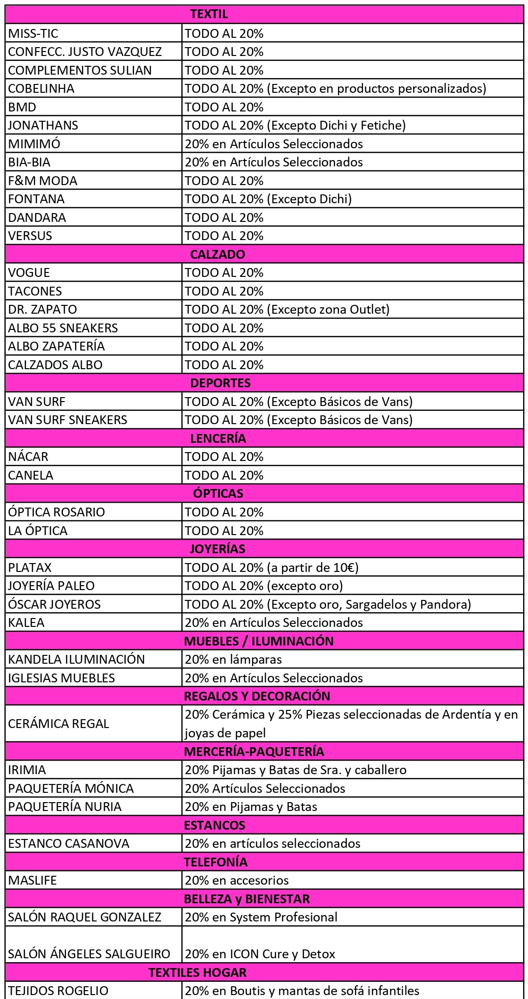 SHOPPING WEEKEND 18 E 19 DE OUTUBRO