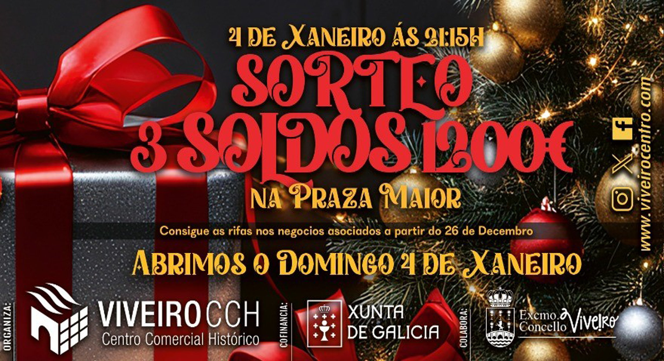 SORTEO 3 SOLDOS DE 1.200€