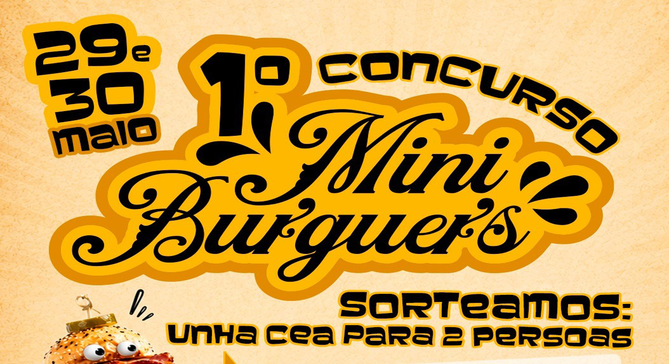 1º CONCURSO DE MINIBURGUERS