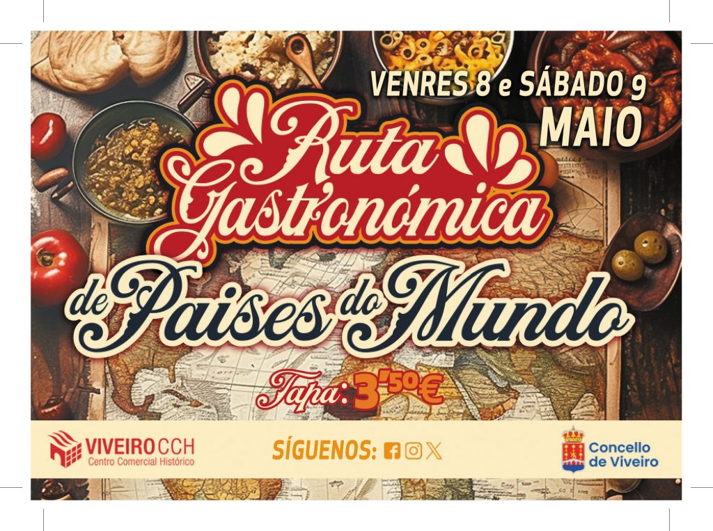 RUTA GASTRONÓMICA DE PAÍSES DO MUNDO