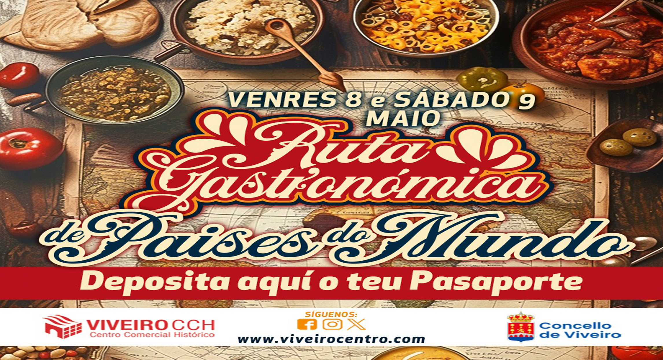 RUTA GASTRONÓMICA DE PAÍSES DO MUNDO