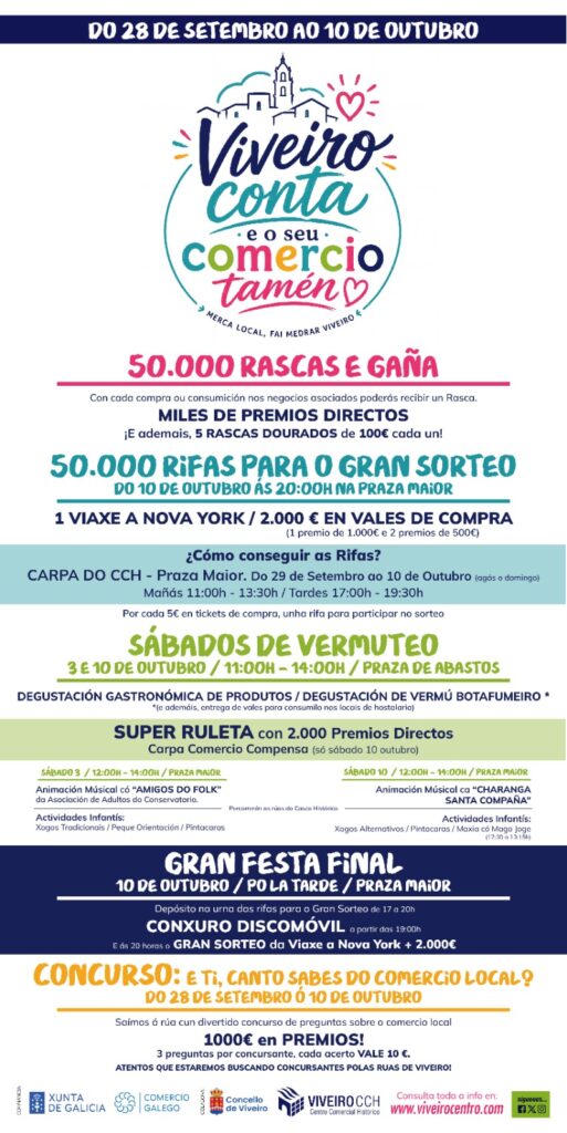 VIVEIRO CONTA E O SEU COMERCIO TAMÉN