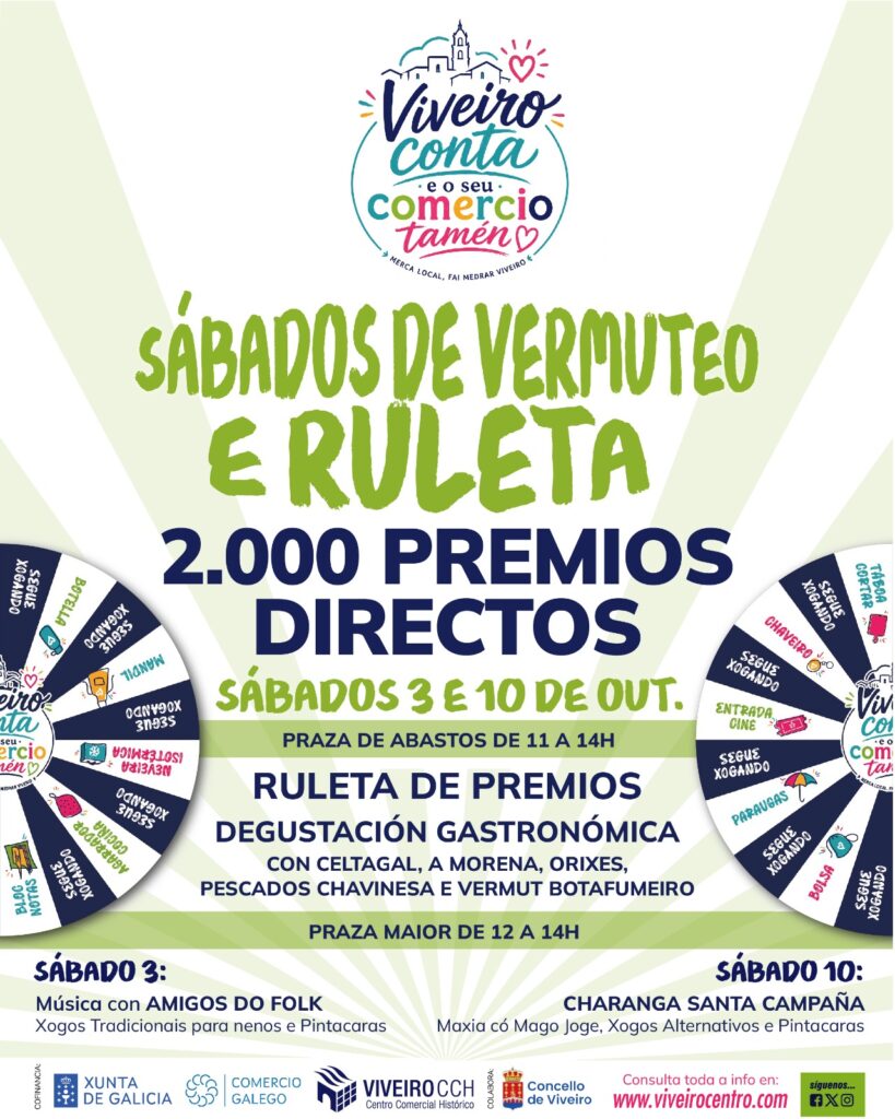 RULETA DE PREMIOS "VIVEIRO CONTA" RULETA DE PREMIOS "VIVEIRO CONTA"
